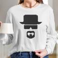 Digital 8 Bit Heisenberg Long Sleeve T-Shirt Gifts for Her