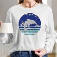 Dolphin Vintage 90S Style Long Sleeve T-Shirt Gifts for Her