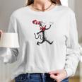 Dr Seuss Strolling Cat Long Sleeve T-Shirt Gifts for Her