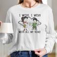 Dragon Tales I Wish Quote Long Sleeve T-Shirt Gifts for Her