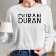 Duran Duran - Double Duran Long Sleeve T-Shirt Gifts for Her