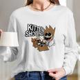 Eddsworld Kitten Shopping Long Sleeve T-Shirt Gifts for Her