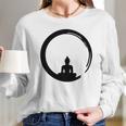 Enso Zen Meditation Buddha Buddhism Japan Long Sleeve T-Shirt Gifts for Her