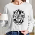 Evolution Of Scooters Braaap Long Sleeve T-Shirt Gifts for Her