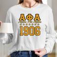 Fashion Greek Alpha Phi Alpha 7 Stars 1906 Ringer Long Sleeve T-Shirt Gifts for Her