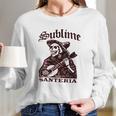 Fea Sublime Santeria Skeleton Long Sleeve T-Shirt Gifts for Her