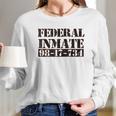 Federal Inmate Jail Prisoner Costume Long Sleeve T-Shirt Gifts for Her