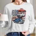 Ford 100Th Anniversary Red White Blue Trucks Long Sleeve T-Shirt Gifts for Her