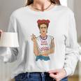 Frida Kahlo I Am A Woman Long Sleeve T-Shirt Gifts for Her