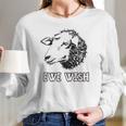 Funny Farm Animal Ewe Wish Sheep Tee Ffa 4H Long Sleeve T-Shirt Gifts for Her