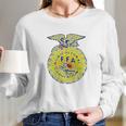 Golden Ffa Emblem Cool Art Design Long Sleeve T-Shirt Gifts for Her