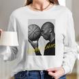 Good Bye Lakers Kobe Bryant Mono Art Long Sleeve T-Shirt Gifts for Her