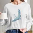 Great Blue Flying Heron Long Sleeve T-Shirt Gifts for Her