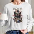 Guitar Eagles Rock Band Signatures Shirt Long Sleeve T-Shirt Gifts for Her