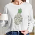 Gus And Spencer Funny Pineapple Psych Long Sleeve T-Shirt Gifts for Her