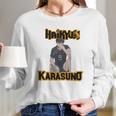 Haikyuu Gift Karasuno Long Sleeve T-Shirt Gifts for Her