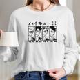 Haikyuu Retro Gift Long Sleeve T-Shirt Gifts for Her