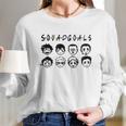 Haikyuu Squad Goals Funny Long Sleeve T-Shirt Gifts for Her