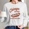 Hanes Chicago Humor Graphic Long Sleeve T-Shirt Gifts for Her