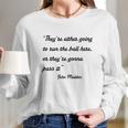 John Madden Obvious Quotes Part Two T-Shirt Long Sleeve T-Shirt Gifts for Her