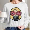 Kids Harry Potter Luna Lovegood Cute Cartoon Style Portrait Long Sleeve T-Shirt Gifts for Her