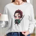 Kimetsu No Yaiba Demon Slayer Main Long Sleeve T-Shirt Gifts for Her