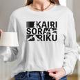 Kingdom Hearts Iii Kairi Sora Riku Long Sleeve T-Shirt Gifts for Her