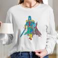 Knight Crusader Crusades Templar Gift Graphic Long Sleeve T-Shirt Gifts for Her