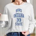 Larry Bird Indiana State 33 Funny Tshirt Long Sleeve T-Shirt Gifts for Her