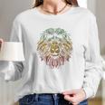 Lion Rasta Roots Rock Reggae Graphic Long Sleeve T-Shirt Gifts for Her