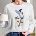 Looney Tunes Road Runner Portrait Long Sleeve T-Shirt Gifts for Her