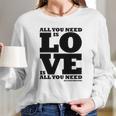 Love Beatles Long Sleeve T-Shirt Gifts for Her