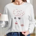 I Love Lucy 50S Tv Series Eyelashes Long Sleeve T-Shirt Gifts for Her