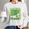 Lucky Platypus St Patricks Day Irish Gift Long Sleeve T-Shirt Gifts for Her