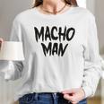 Macho Man 1980 Heavyweight Wrestler Tower Long Sleeve T-Shirt Gifts for Her