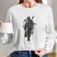 The Mandalorian Motif Long Sleeve T-Shirt Gifts for Her