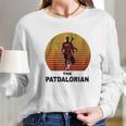 Mandalorian The Patdalorian Design Long Sleeve T-Shirt Gifts for Her