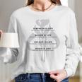 The Mandalorian Quotes Long Sleeve T-Shirt Gifts for Her