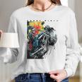 Marvel Ghost Rider Motorcycle Poster Long Sleeve T-Shirt Gifts for Her