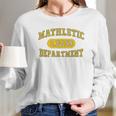 Mathletic Department 3 14159 Funny Pi Symbol Pie Day Long Sleeve T-Shirt Gifts for Her