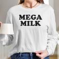 Mega Milk Oppai Anime Raglan Long Sleeve T-Shirt Gifts for Her