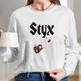 Men Styx Logo Custom Retro Royalblue Long Sleeve T-Shirt Gifts for Her