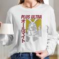 Mha My Hero Academia All Might Plus Ultra Long Sleeve T-Shirt Gifts for Her