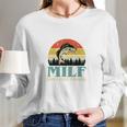 Milf Man I Love Fishing Vintage Long Sleeve T-Shirt Gifts for Her