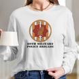 Military Police Brigade Long Sleeve T-Shirt Gifts for Her