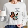 Are You My Mothra Funny Parody Kaiju Heather Royal Blue L Graphic Long Sleeve T-Shirt Gifts for Her