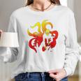 Naruto Shippuden Naruto And 9 Tails Long Sleeve T-Shirt Gifts for Her