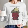 My Neighbor Peanut Totoro Snoopy Peanuts Neighbor Ghibli Japan Long Sleeve T-Shirt Gifts for Her