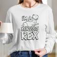 Nervous Rex Long Sleeve T-Shirt Gifts for Her