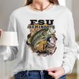 New World Graphics Ncaa Bass Fishing Long Sleeve T-Shirt Gifts for Her